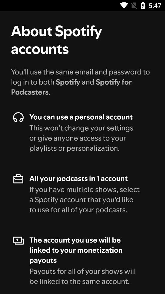 Spotify for Podcasters官方最新版