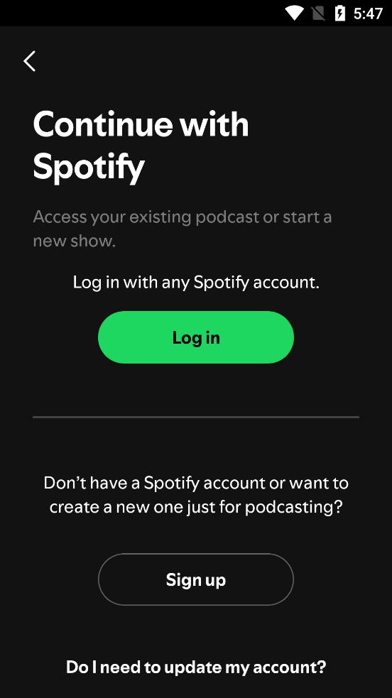 Spotify for Podcasters官方最新版