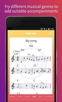 Hum On!(哼歌谱曲app)